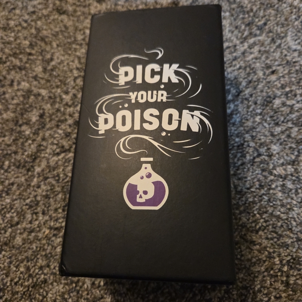 Player Ten Pick Your Poison Card Game The "What Would You Rather Do?" Party Game